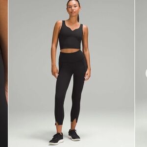 Lululemon Wunder Train High-Rise Tight 25" *Hem Slit
Black